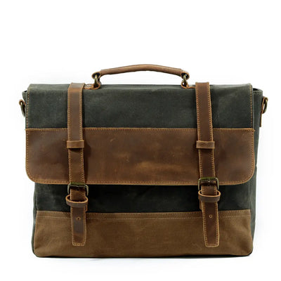 Messenger Bag aus gewachstem Canvas | WINNIPEG