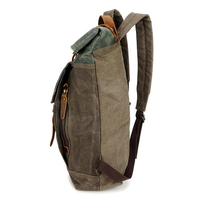 old fashioned backpack
